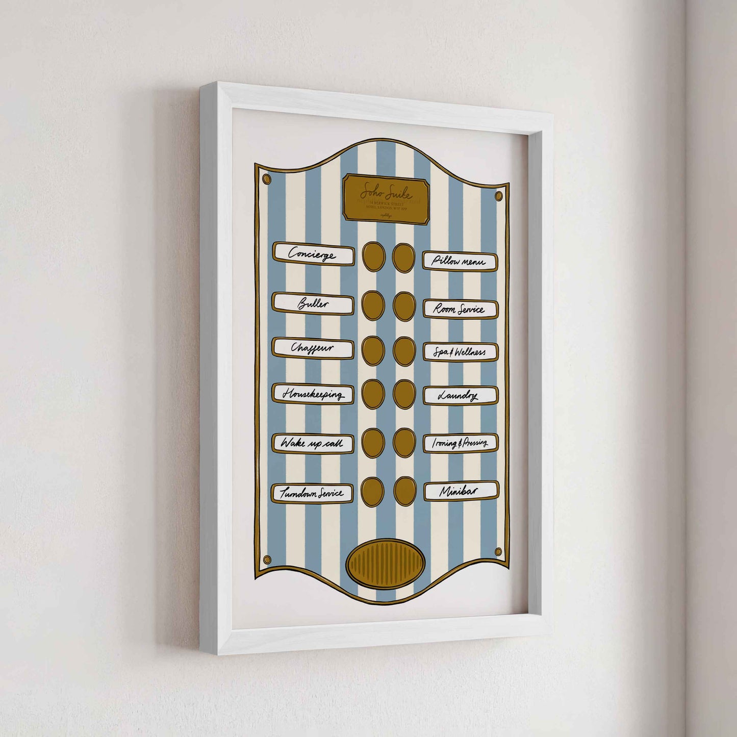 Soho Blue Stripe