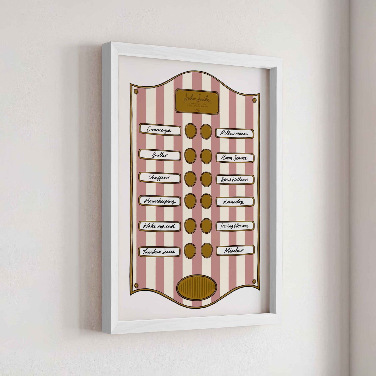 Soho Pink Stripe