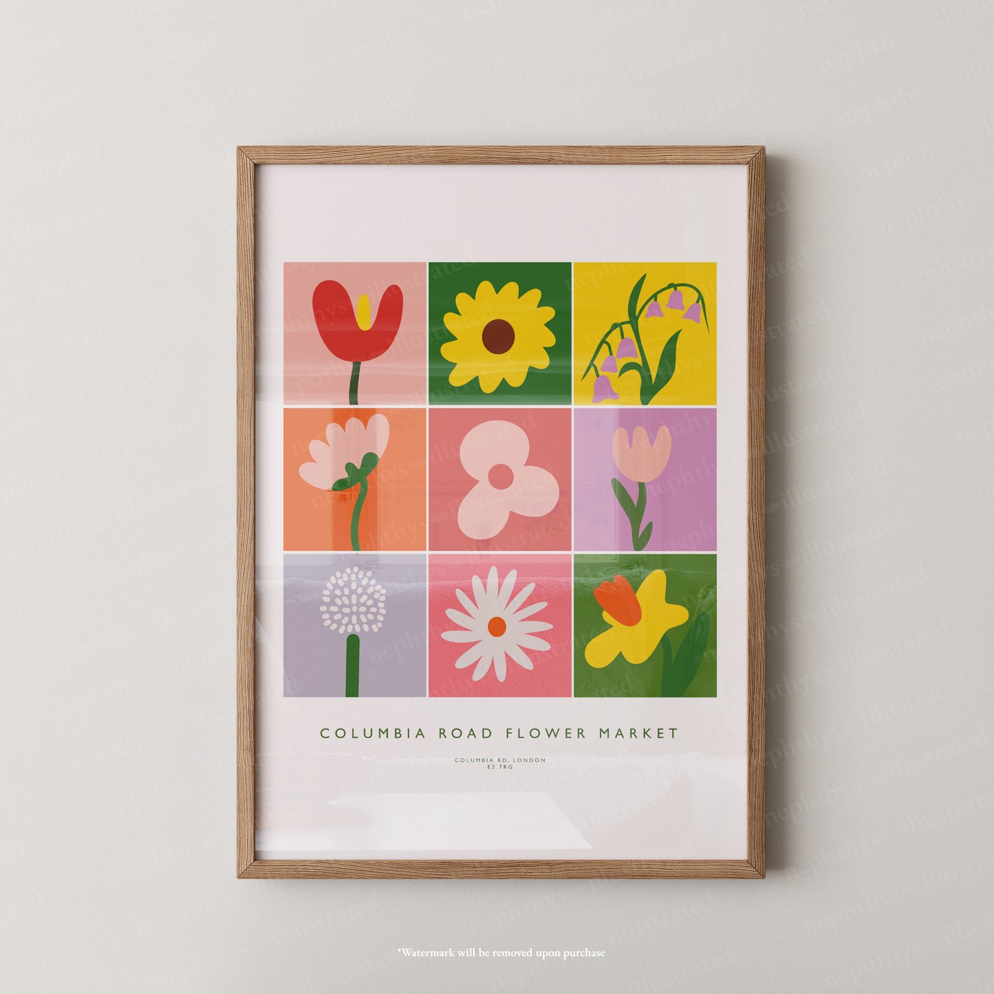 New Covent Garden Market Print