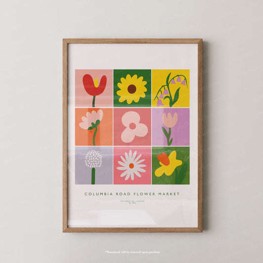 New Covent Garden Market Print