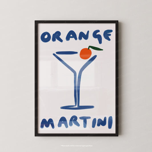 Orange Martini