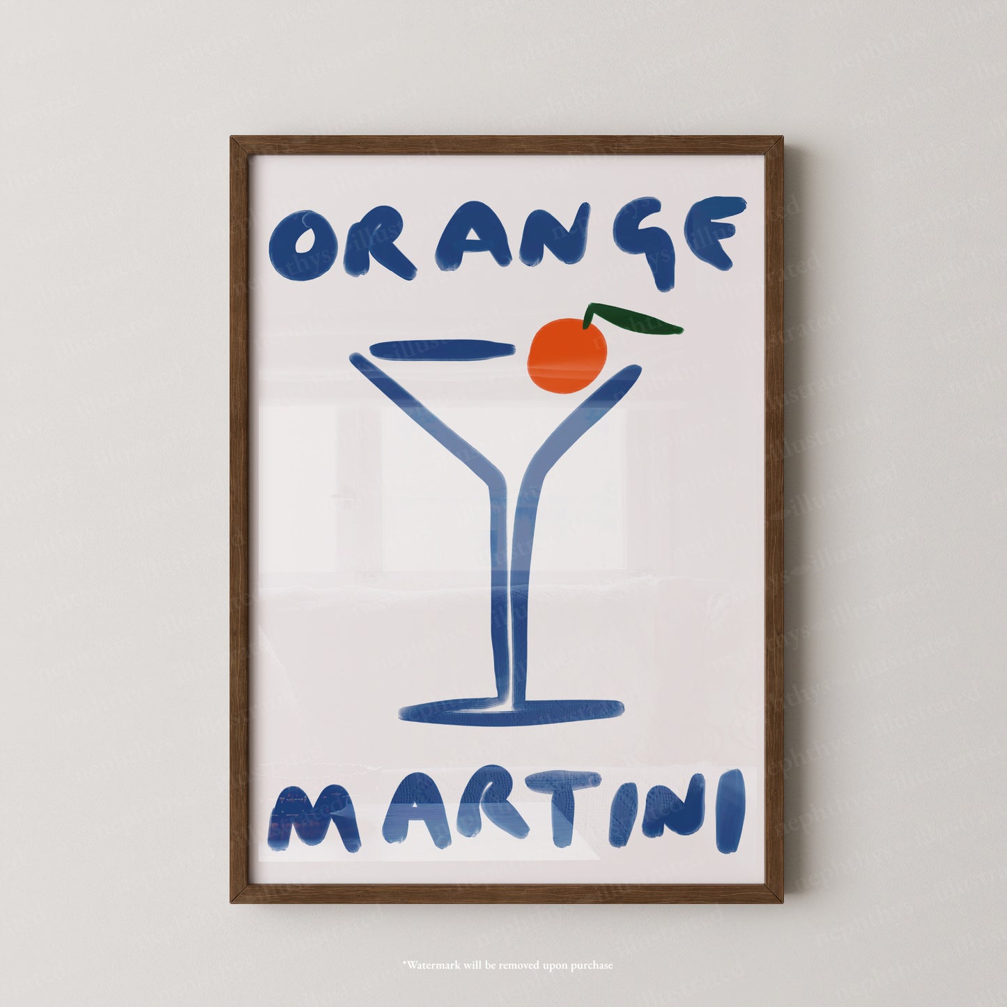 Orange Martini