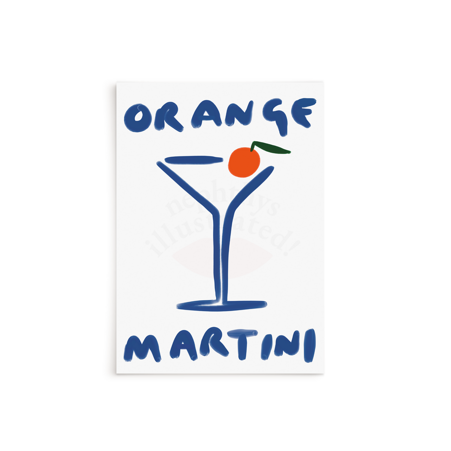 Orange Martini