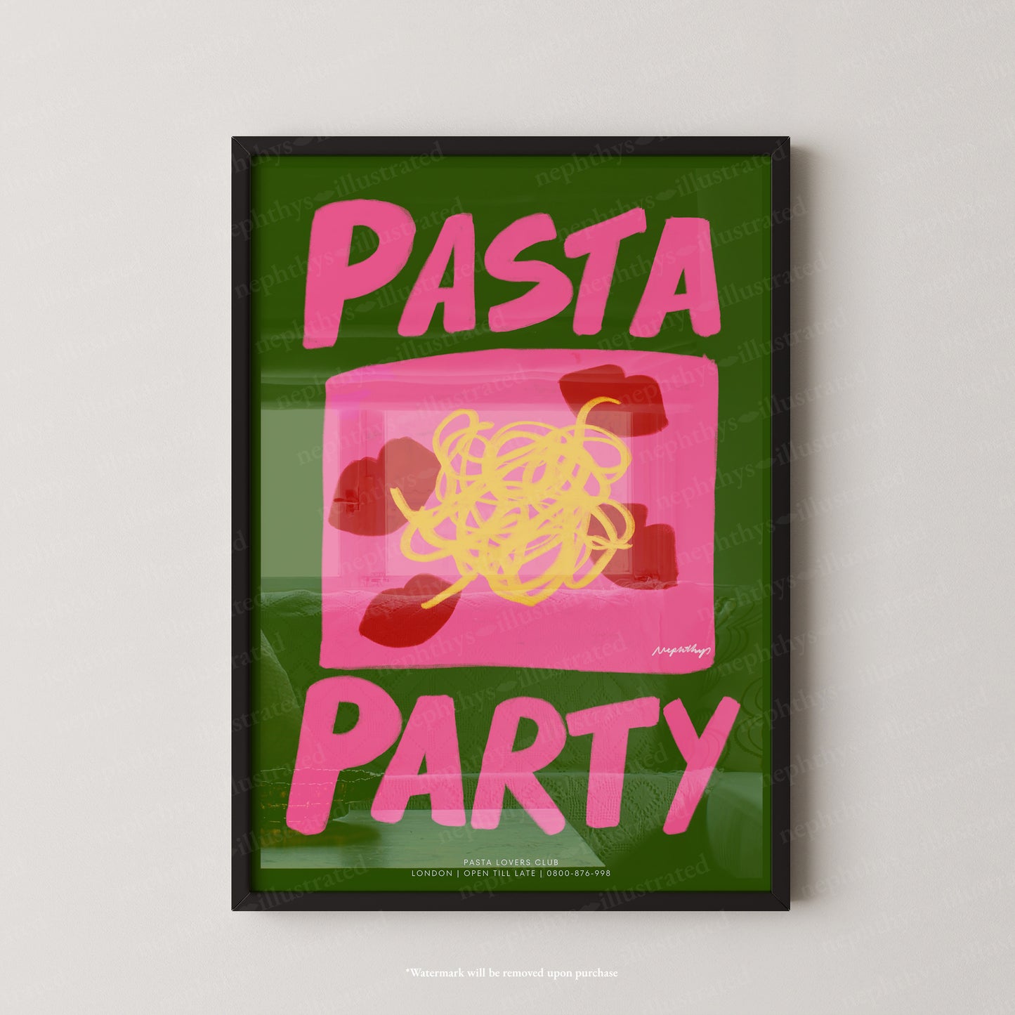 Pasta Party (more colours available)