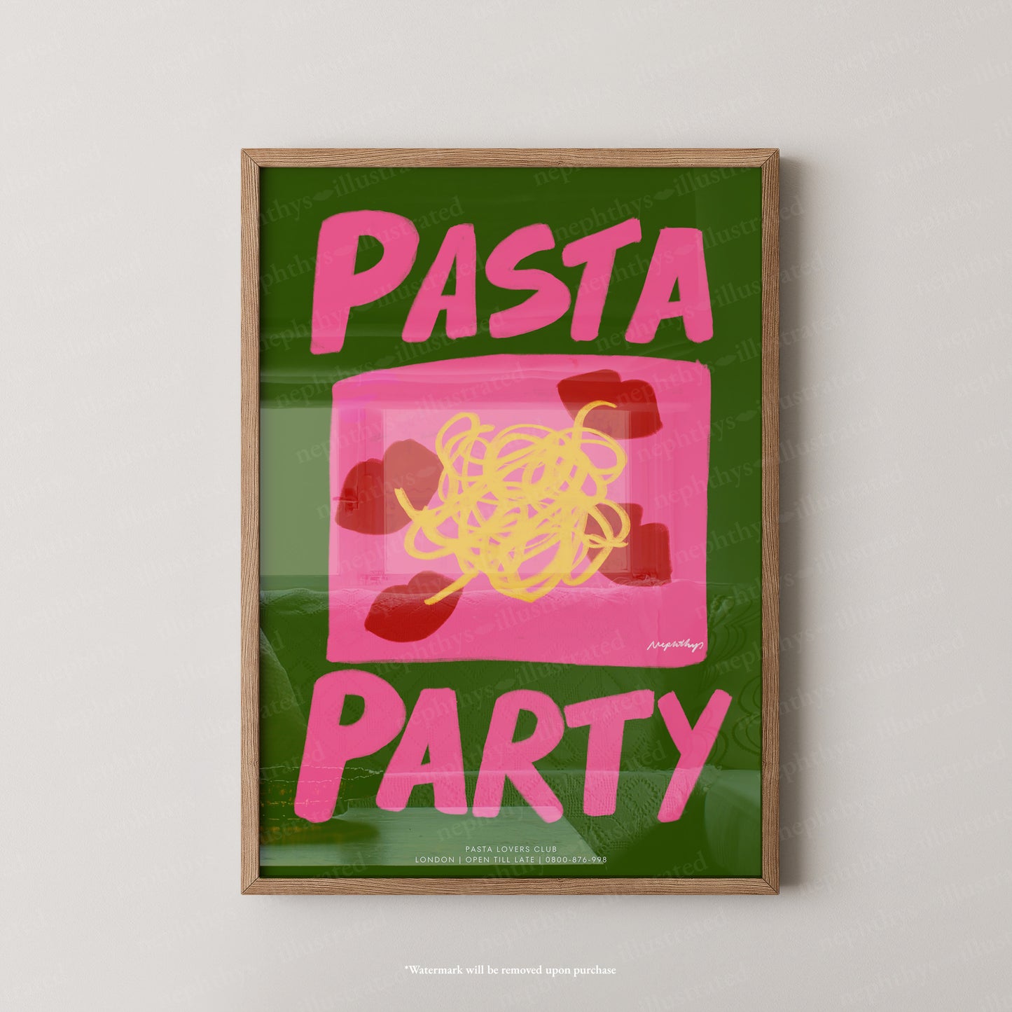 Pasta Party (more colours available)