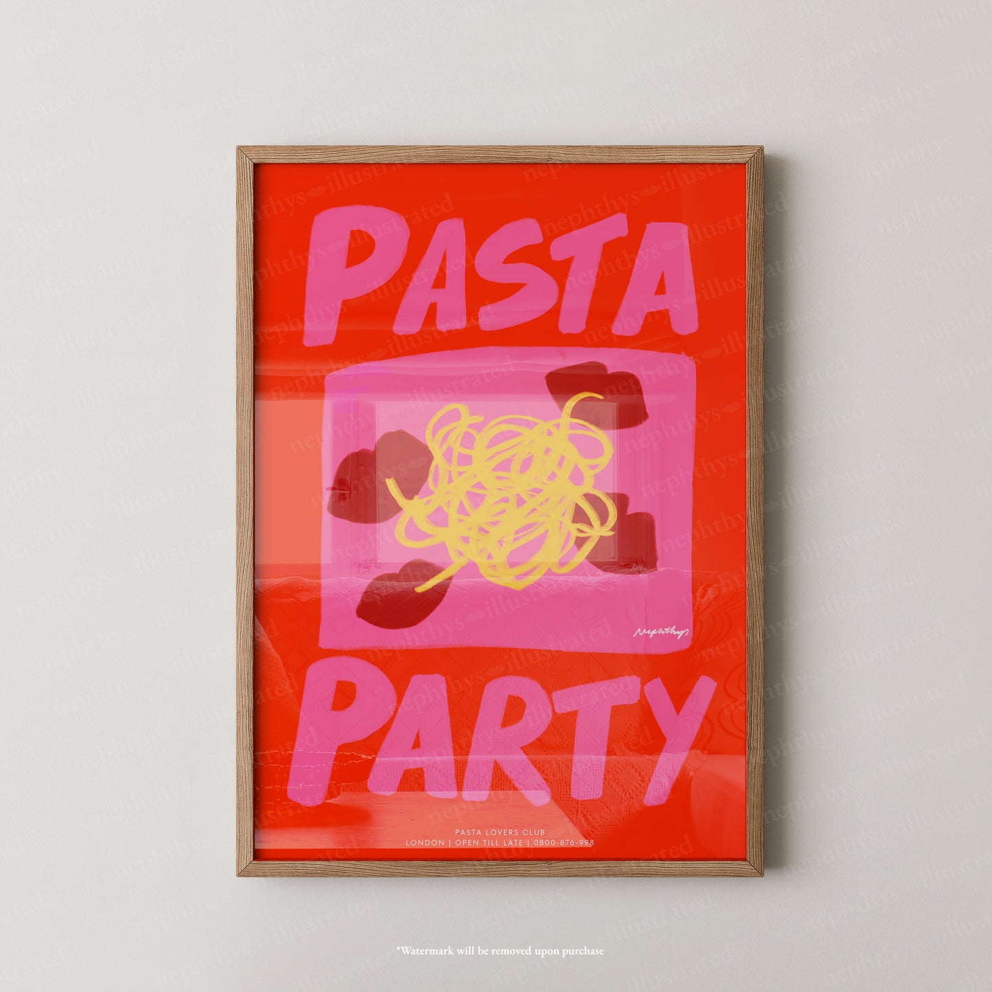 Pasta Party (more colours available)