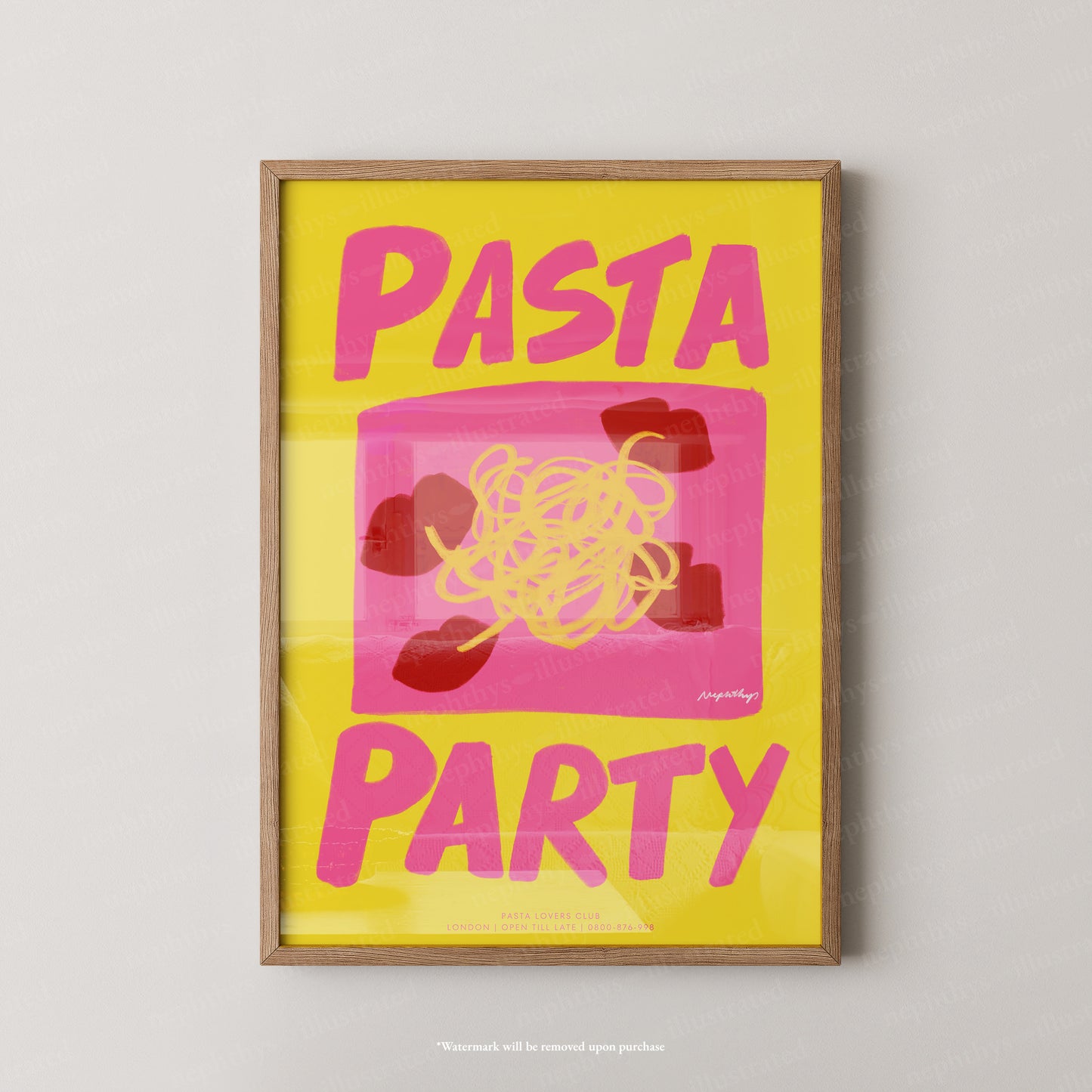 Pasta Party (more colours available)