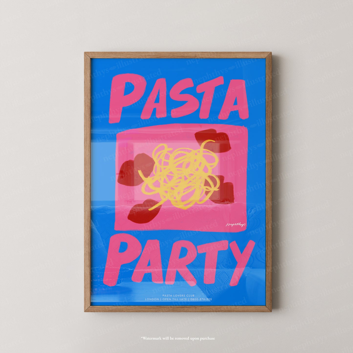 Pasta Party (more colours available)