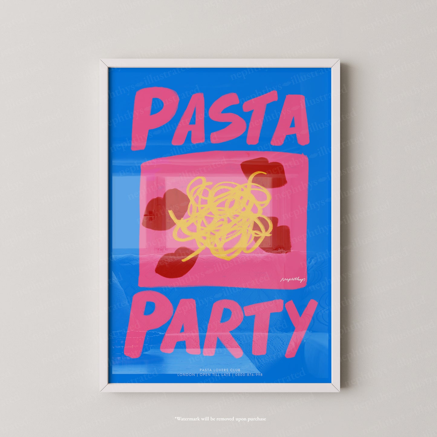 Pasta Party (more colours available)