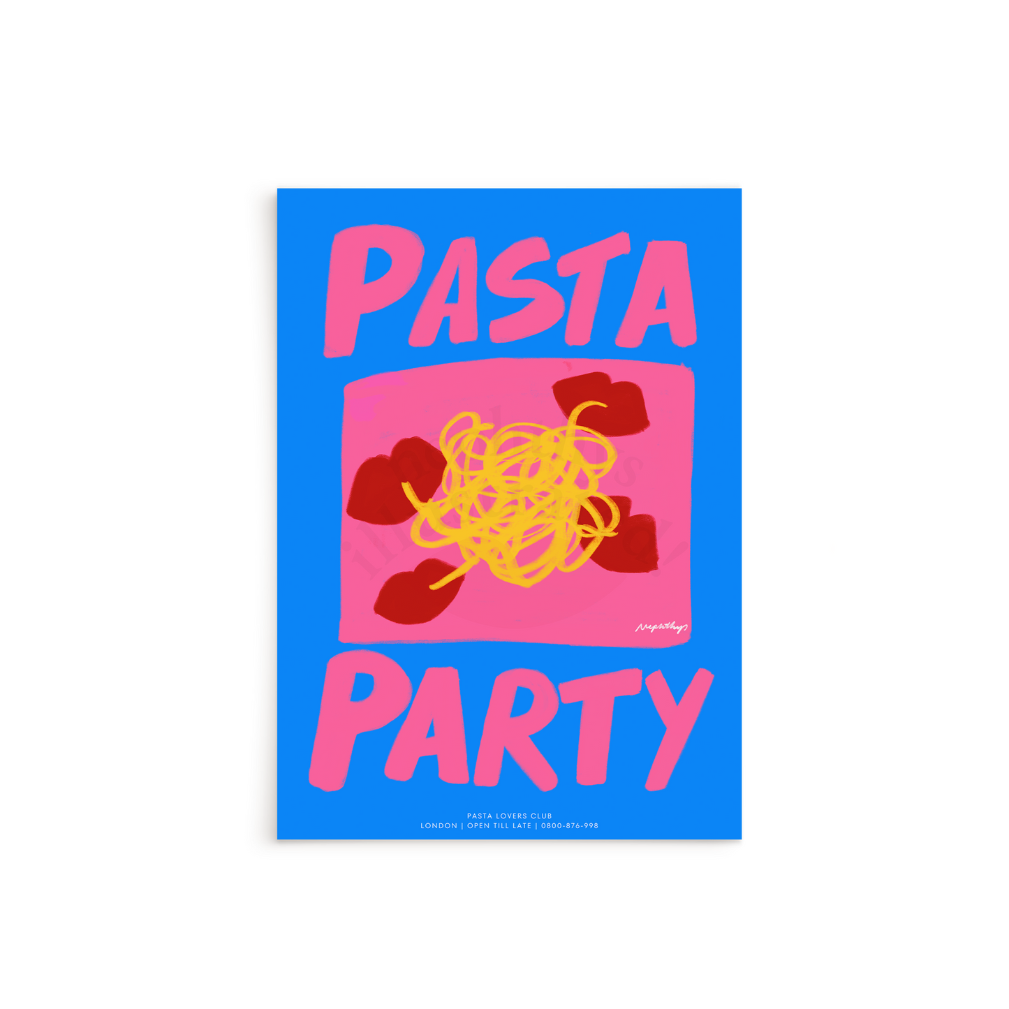 Pasta Party (more colours available)