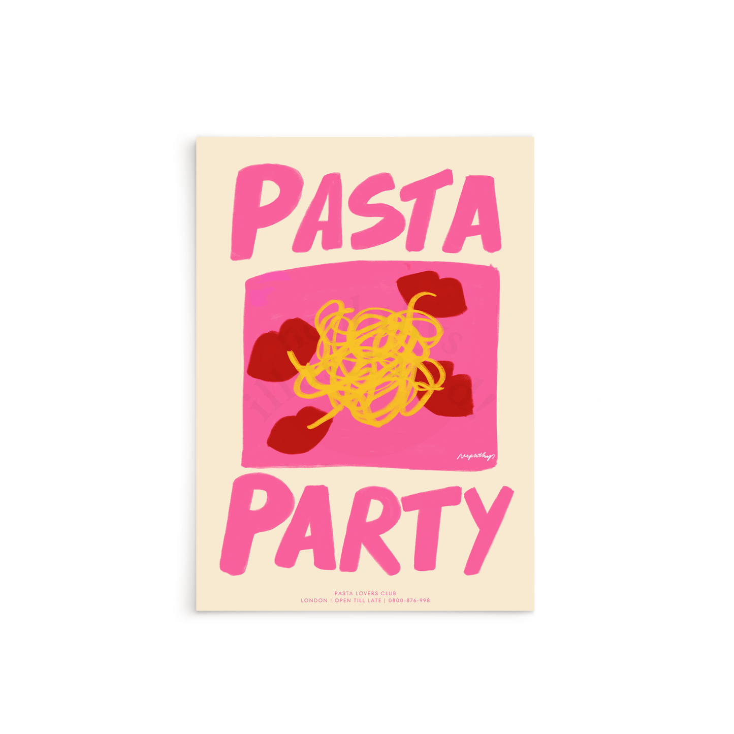 Pasta Party (more colours available)