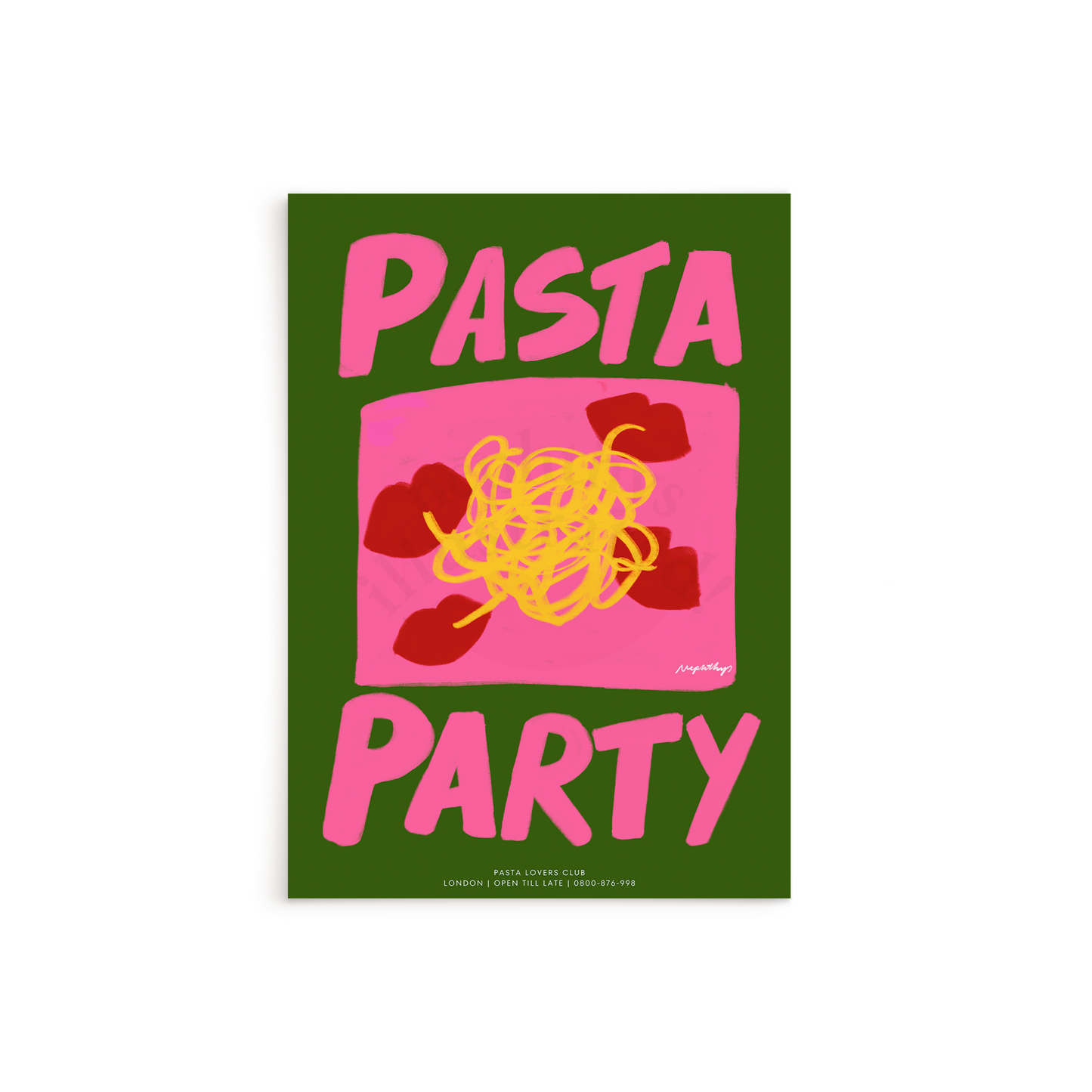 Pasta Party (more colours available)