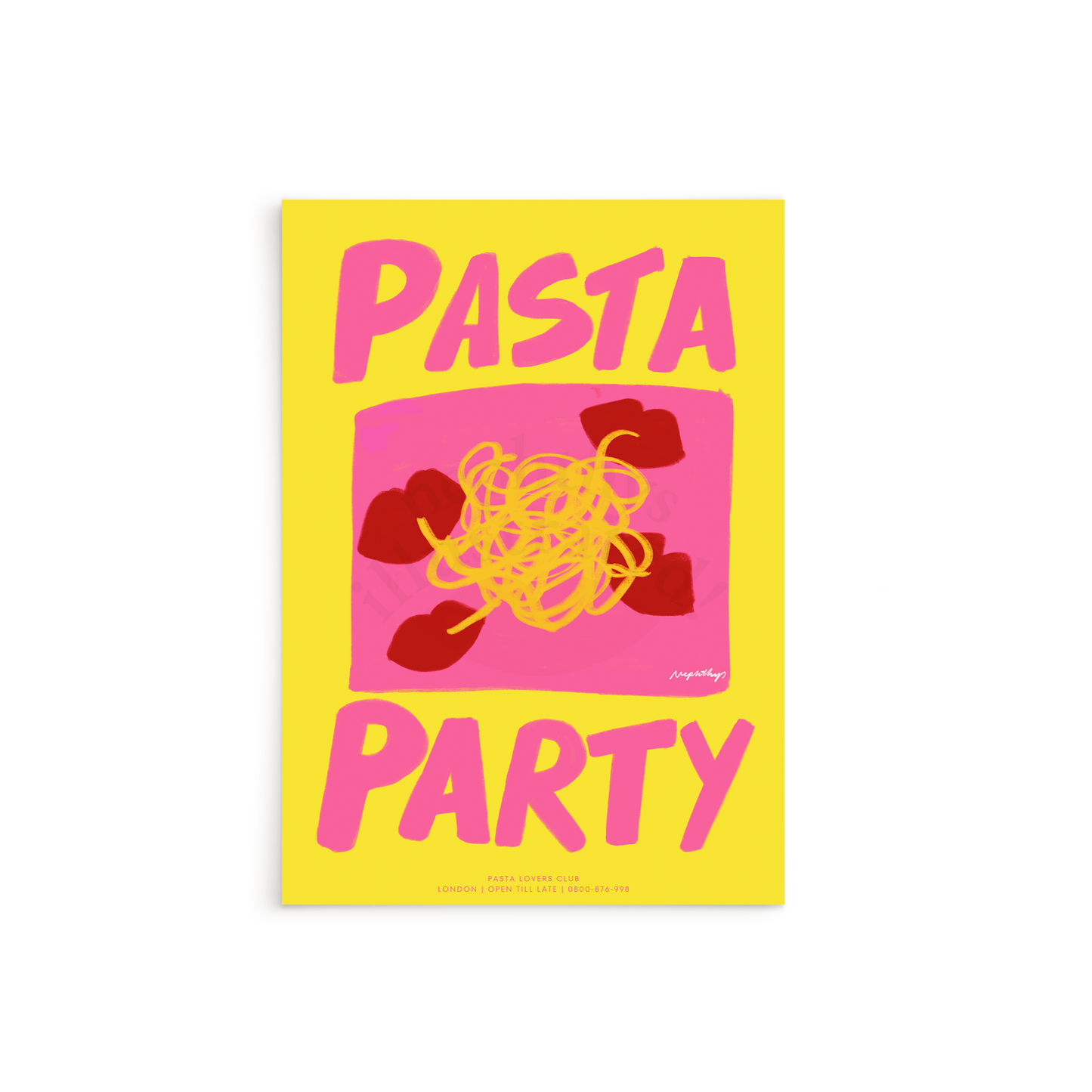 Pasta Party (more colours available)