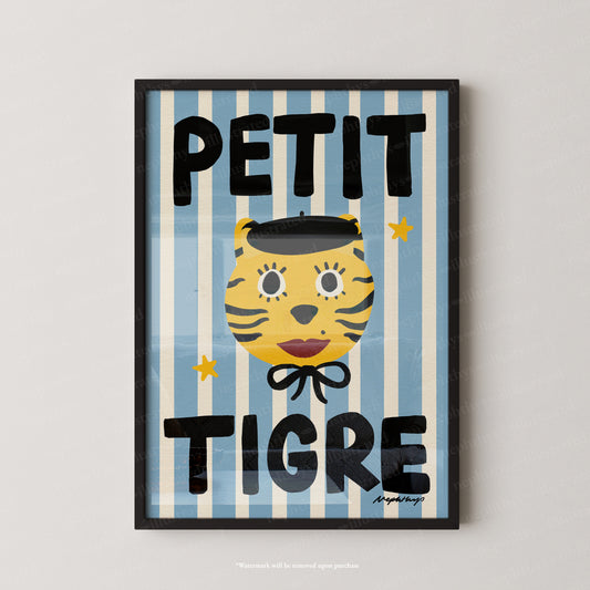 Petit Tigre - Blue