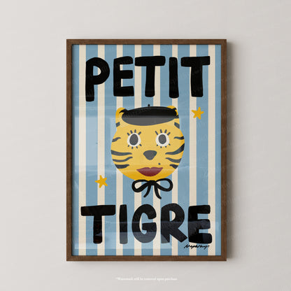 Petit Tigre - Blue