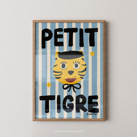 Petit Tigre - Blue