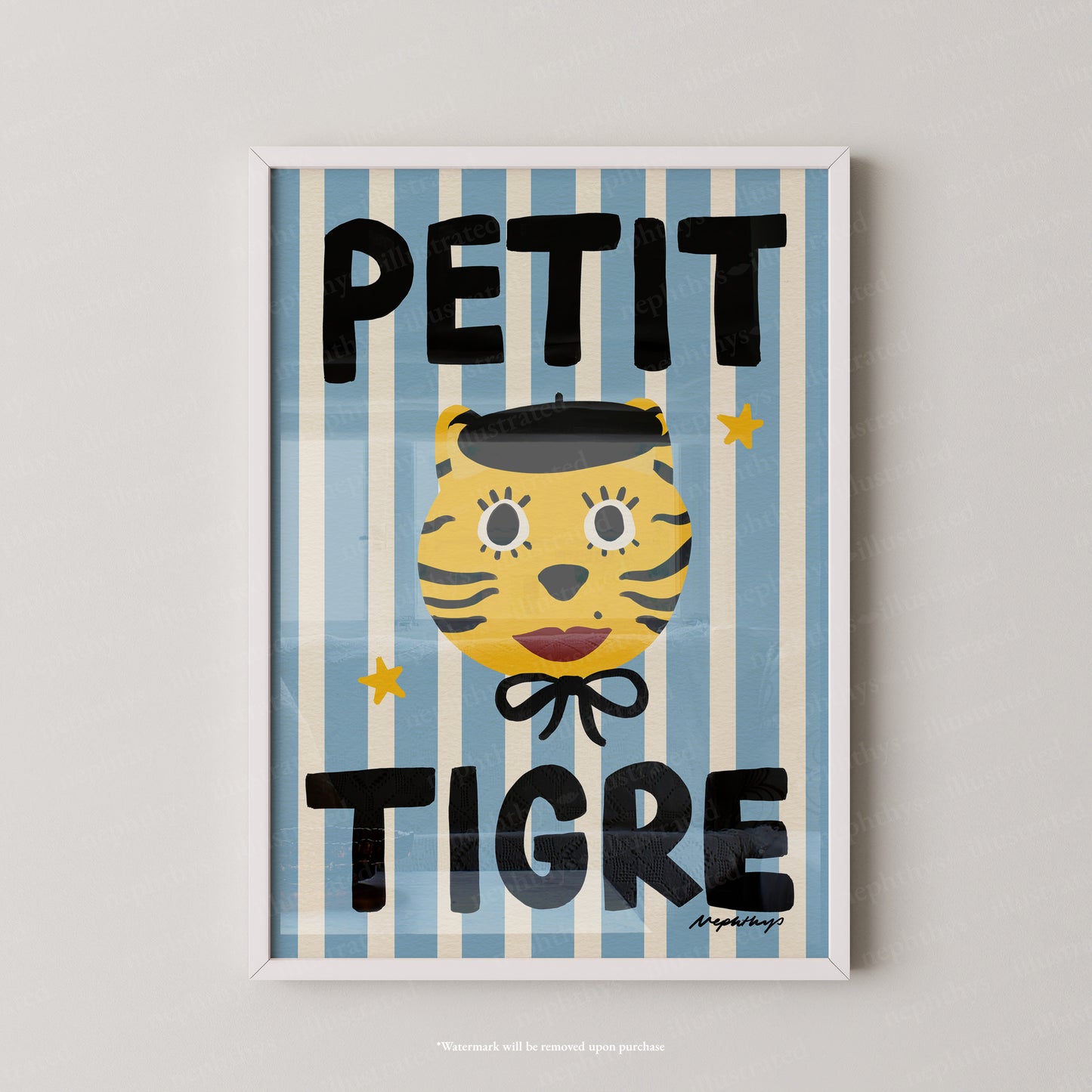 Petit Tigre - Blue