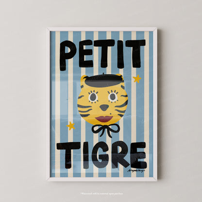 Petit Tigre - Blue