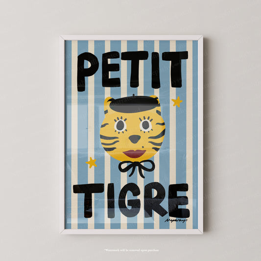 Petit Tigre - Blue