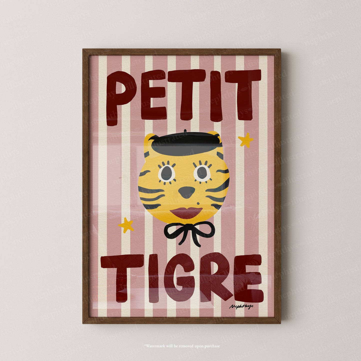 Petit Tigre - Pink