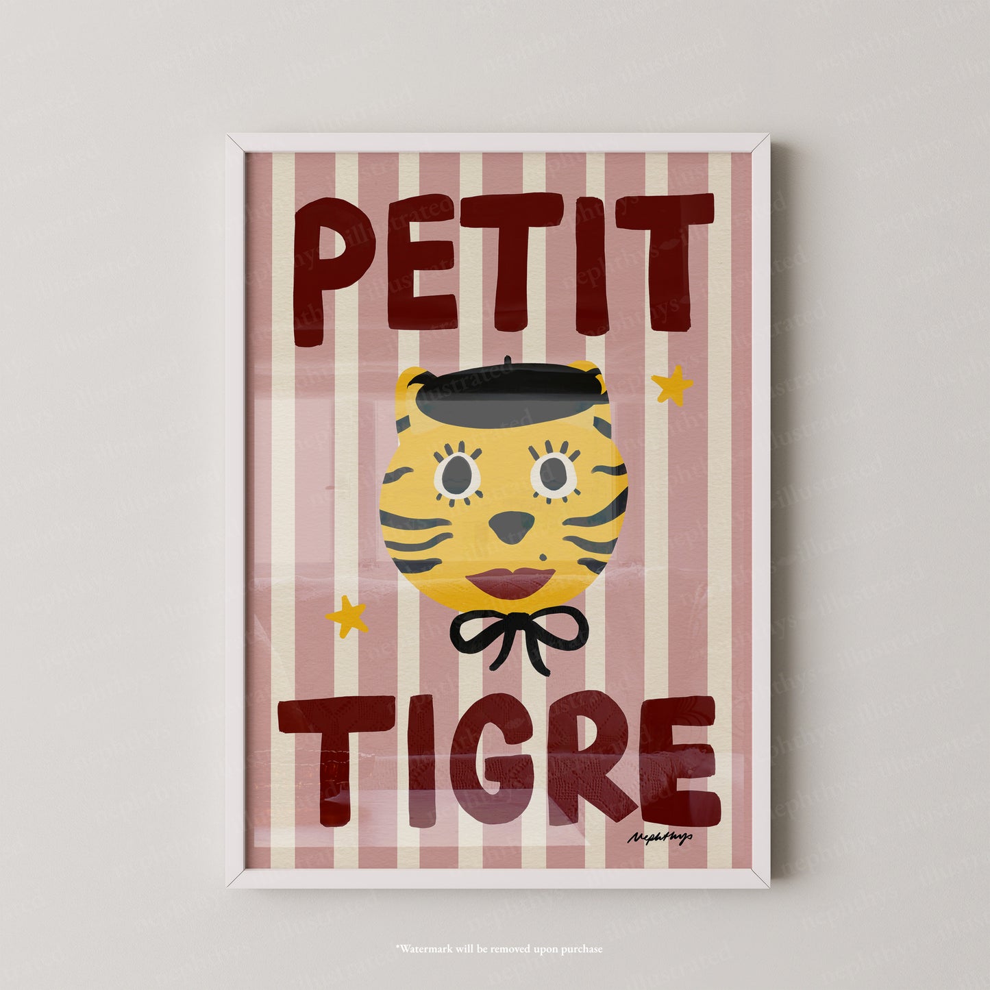 Petit Tigre - Pink