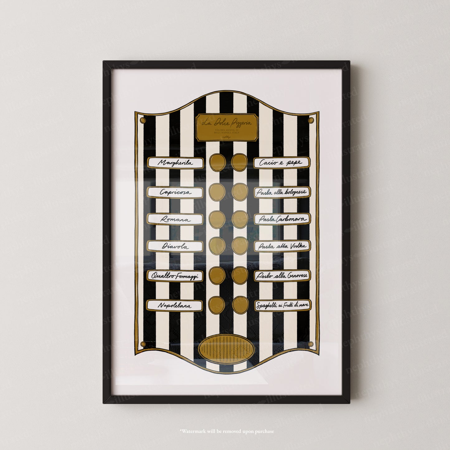 Pizzeria Black Stripe