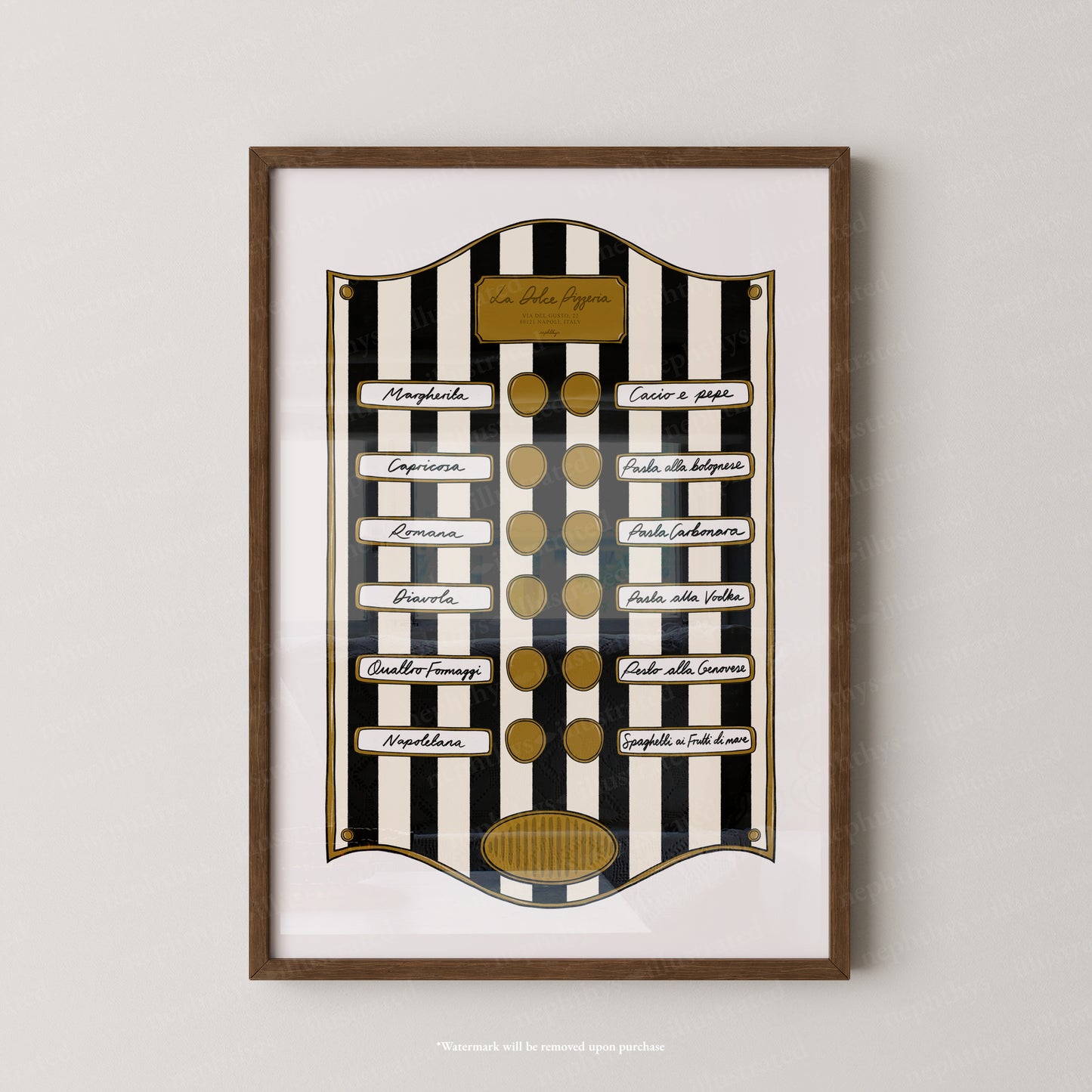 Pizzeria Black Stripe