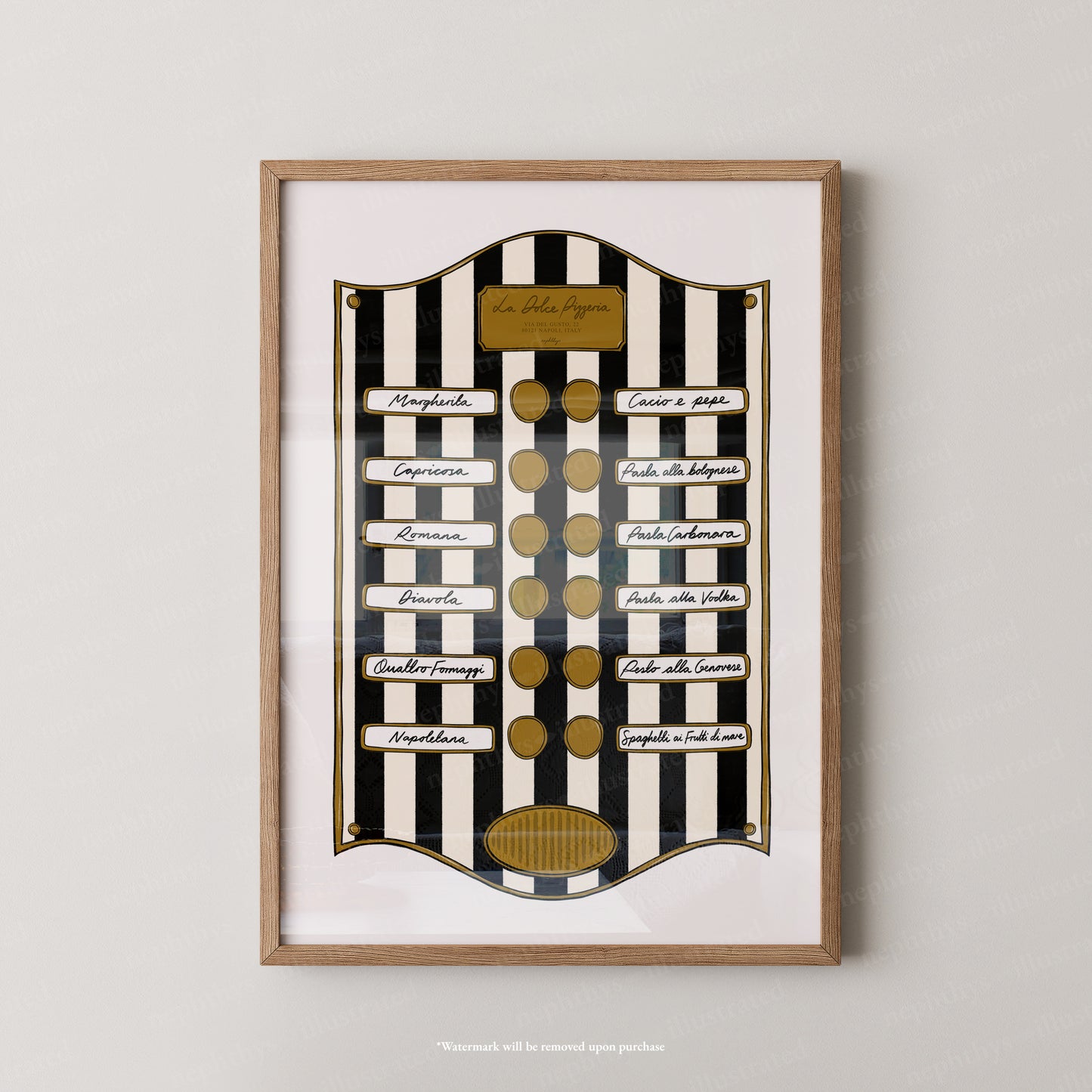 Pizzeria Black Stripe