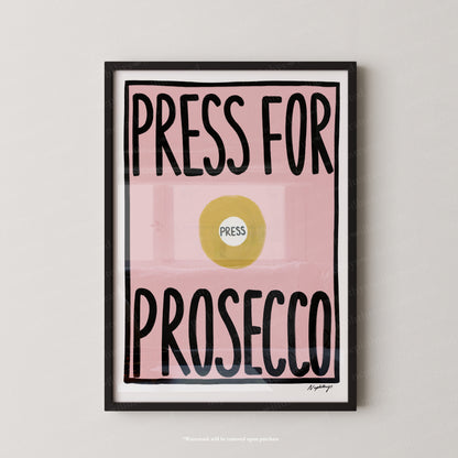 Press for Prosecco