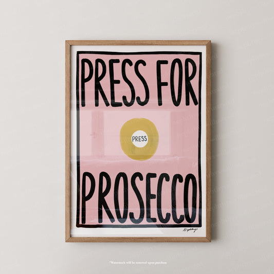 Press for Prosecco