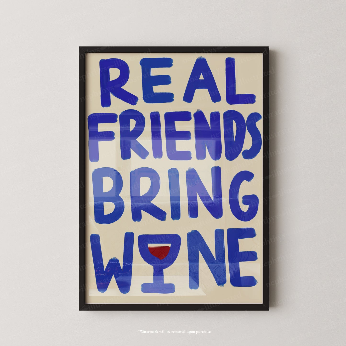 Real Friends Bring Wine
