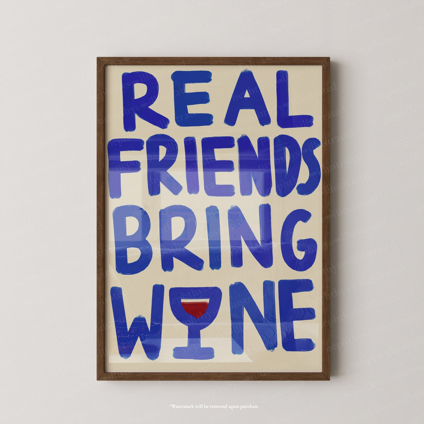 Real Friends Bring Wine