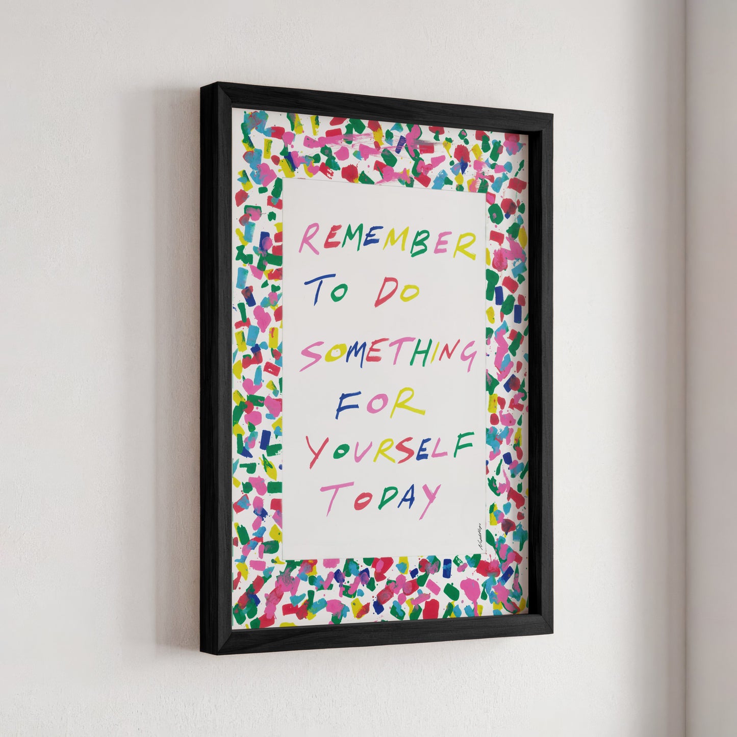 Remember to do something for yourself