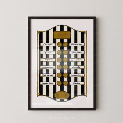 Soho Black Stripe