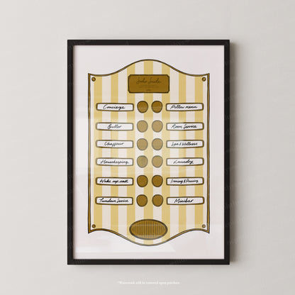 Soho Yellow Stripe