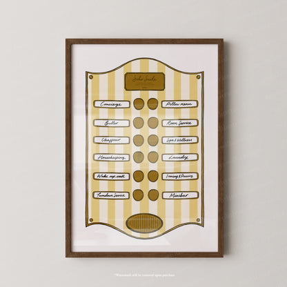 Soho Yellow Stripe