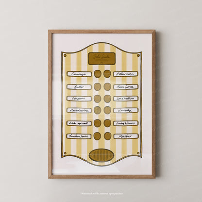 Soho Yellow Stripe