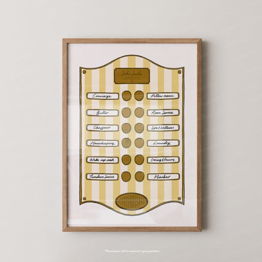 Soho Yellow Stripe