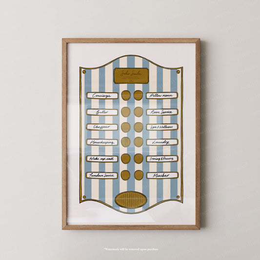 Soho Blue Stripe