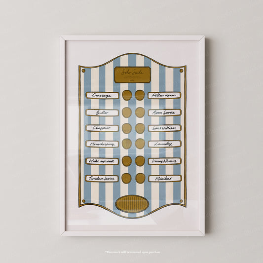 Soho Blue Stripe
