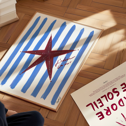 J'adore Starfish Print