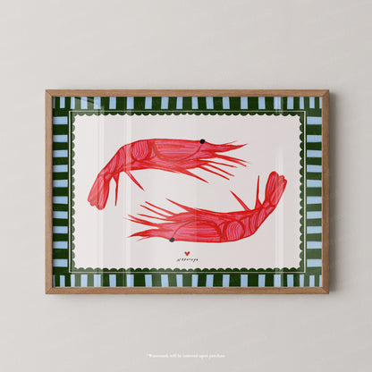 The dancing prawns (Landscape)