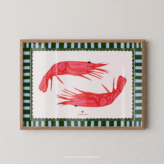 The dancing prawns (Landscape)
