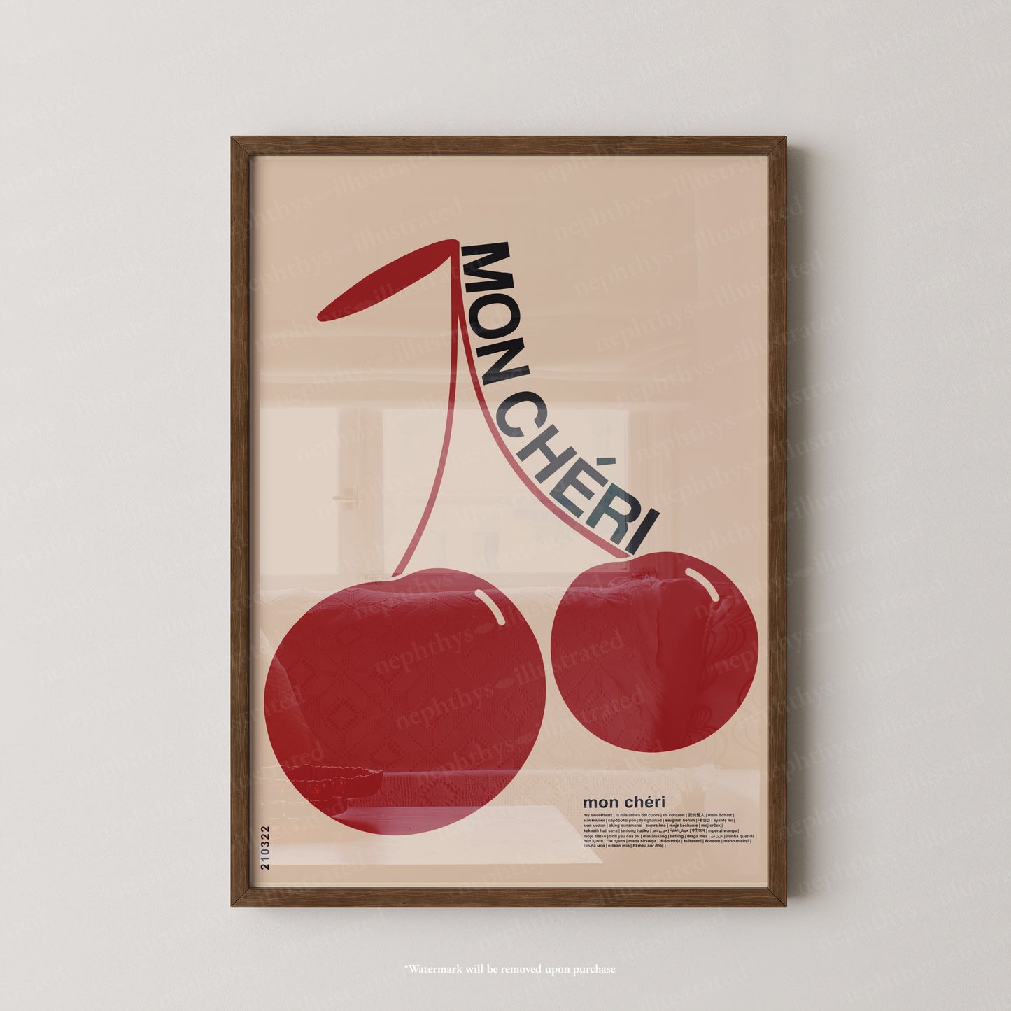 The Original Mon Cheri V2 Print