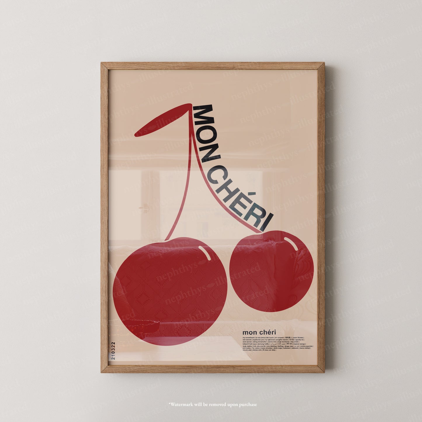 The Original Mon Cheri V2 Print