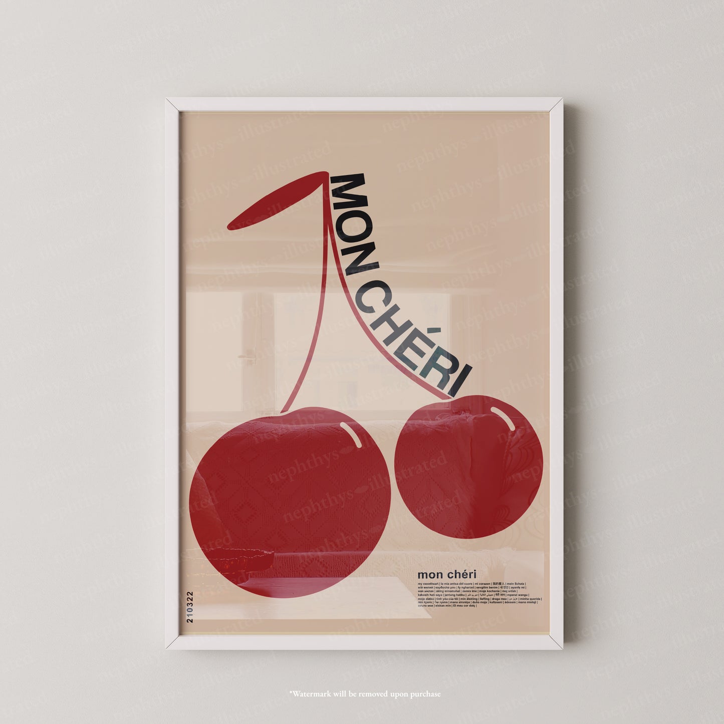 The Original Mon Cheri V2 Print