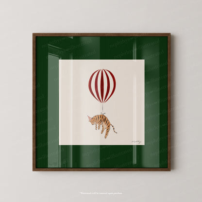 Tiger Balloon Personalised