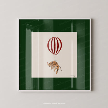 Tiger Balloon Personalised