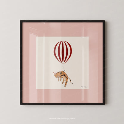 Tiger Balloon Personalised