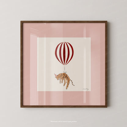Tiger Balloon Personalised